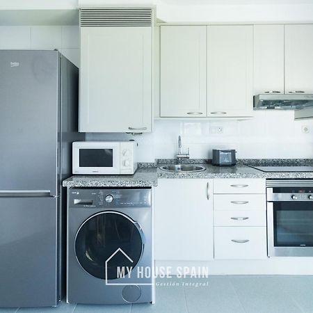 Myhousespain - Playa De Poniente, Con Vistas Al Mar Y Parking Gratuito Gijón Buitenkant foto