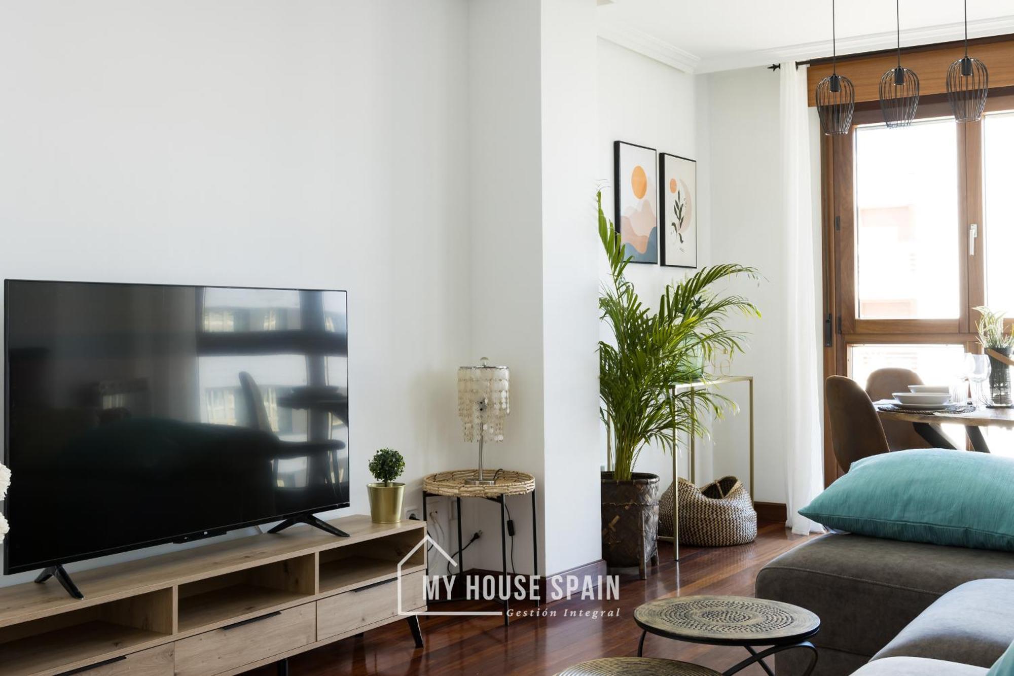 Myhousespain - Playa De Poniente, Con Vistas Al Mar Y Parking Gratuito Gijón Buitenkant foto